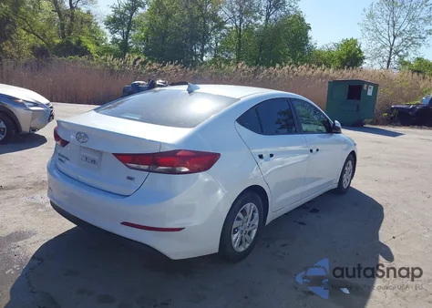 2017 Hyundai Elantra Se from USA, damaged, VIN 5NPD74LF7HH054513